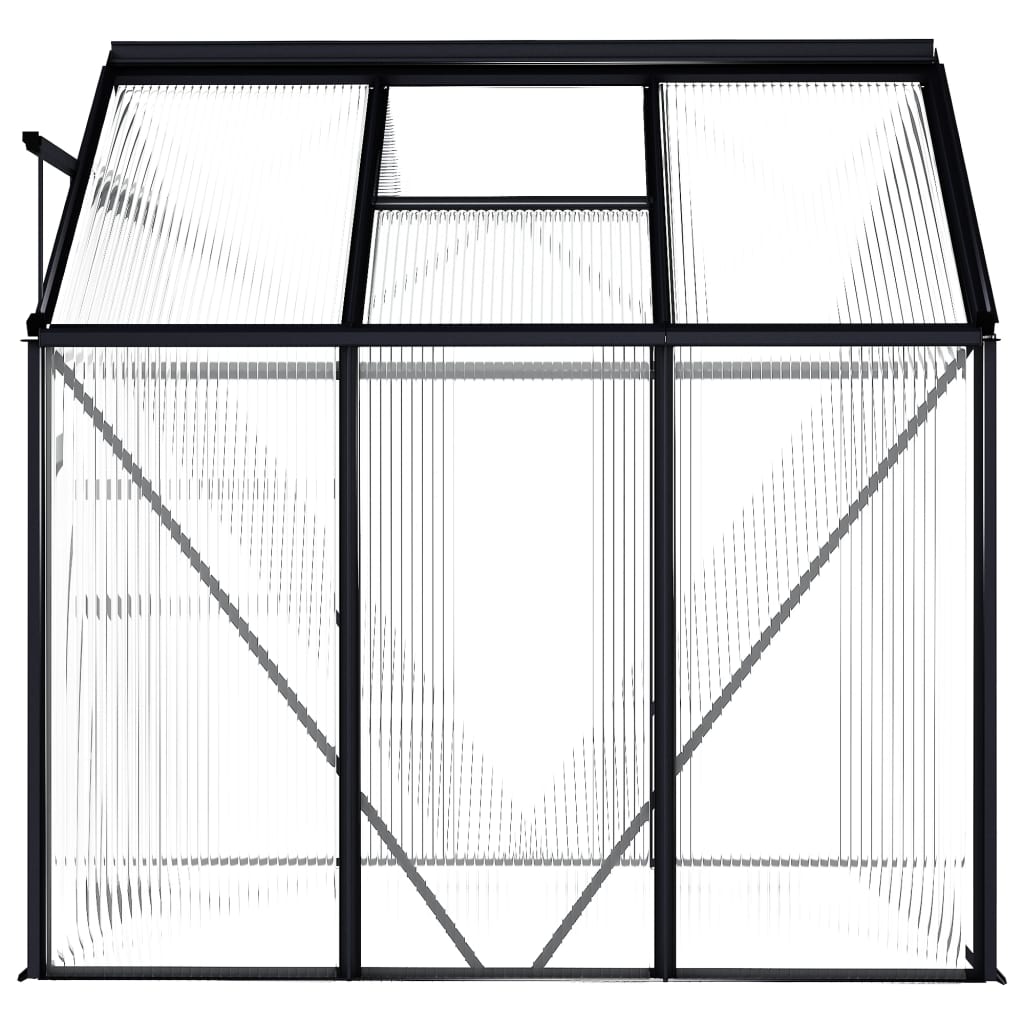 NNEVL Greenhouse Anthracite Aluminium 3.61 m²