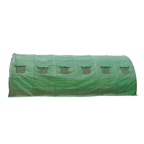 NNEDSZ Greenfingers Greenhouse 6MX3M Garden Shed Green House Storage Tunnel Plant Grow