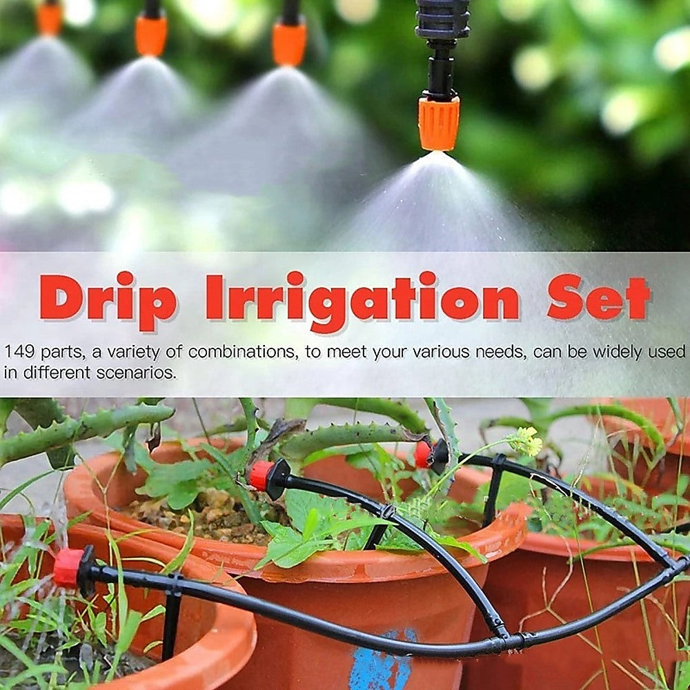 NNEDSZ Drip Irrigation System Plant Self Garden Watering Hose SpKit