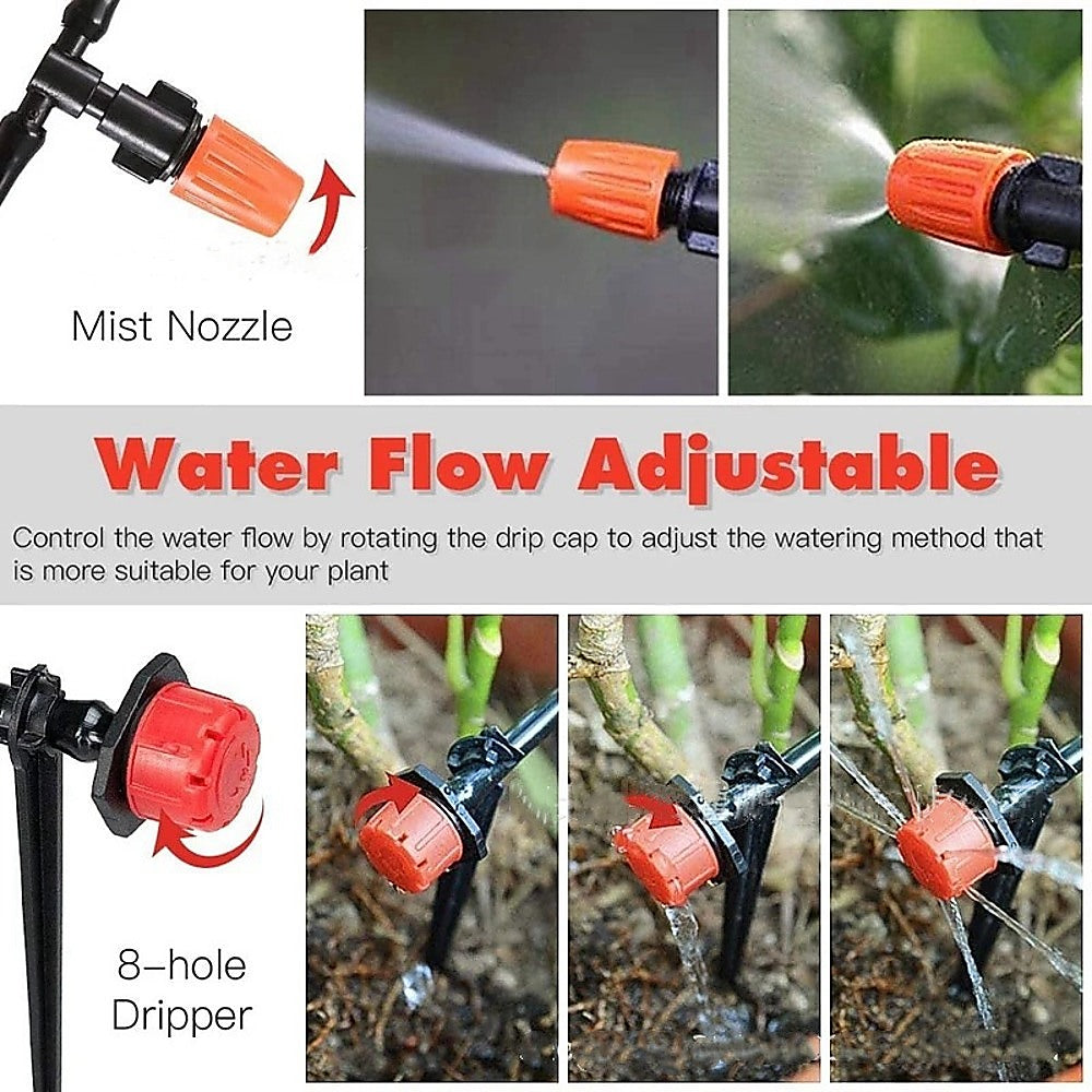 NNEDSZ Drip Irrigation System Plant Self Garden Watering Hose SpKit
