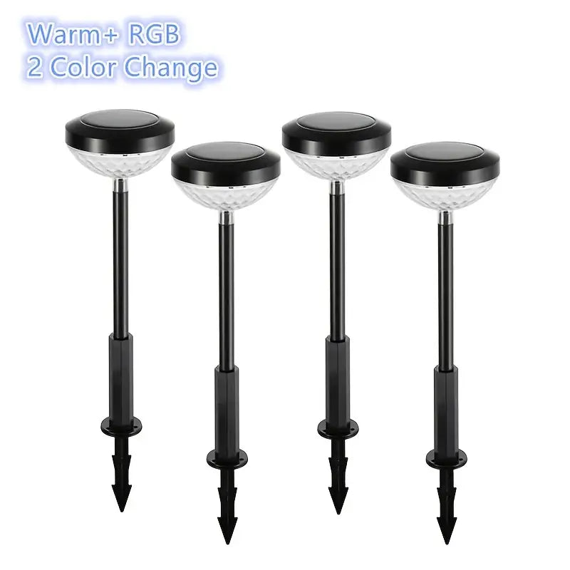 Radiant Duo: Garden Glow Solar LED Light Set